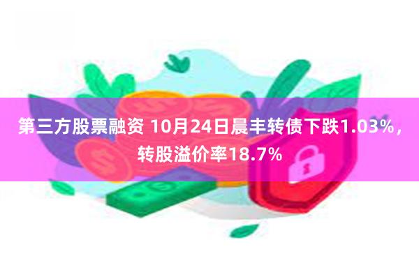 第三方股票融资 10月24日晨丰转债下跌1.03%，转股溢价率18.7%